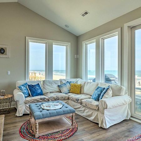 Beachfront Oasis With 2 Large Decks, Bbq And Views! Topsail Beach Eksteriør bilde