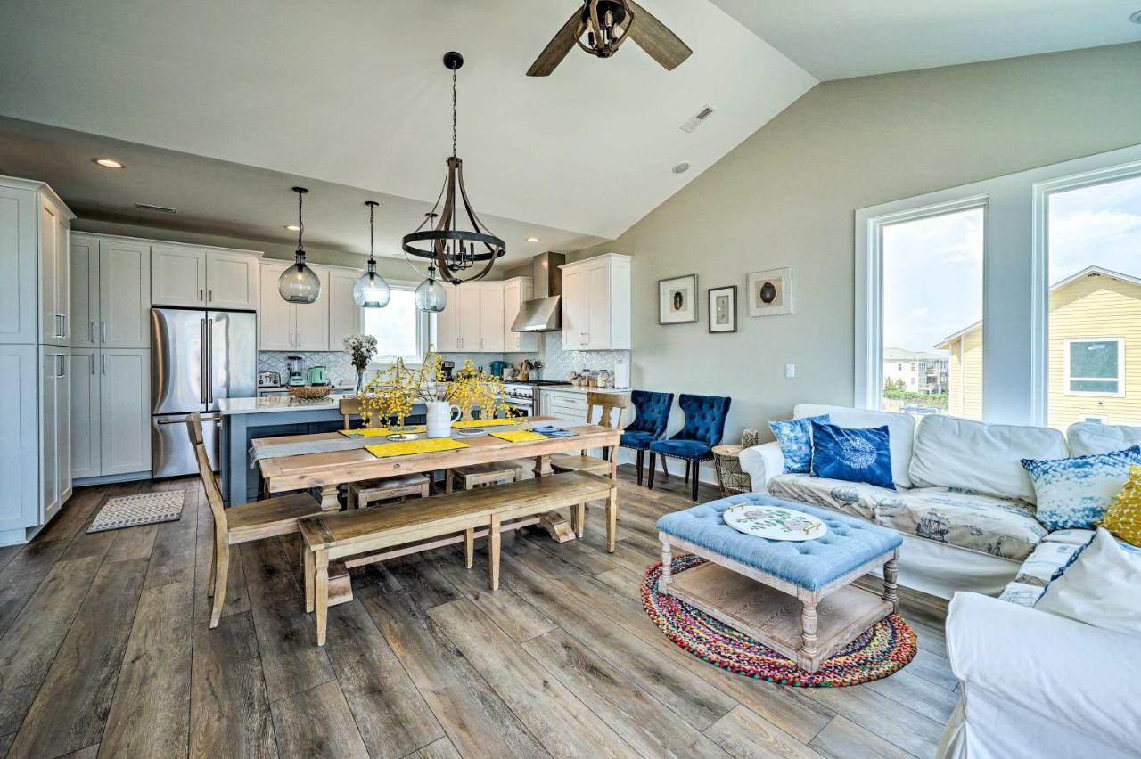 Beachfront Oasis With 2 Large Decks, Bbq And Views! Topsail Beach Eksteriør bilde