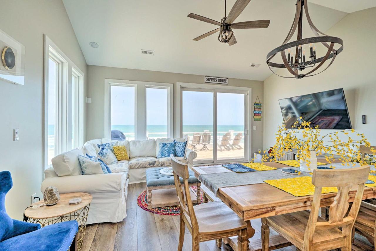 Beachfront Oasis With 2 Large Decks, Bbq And Views! Topsail Beach Eksteriør bilde