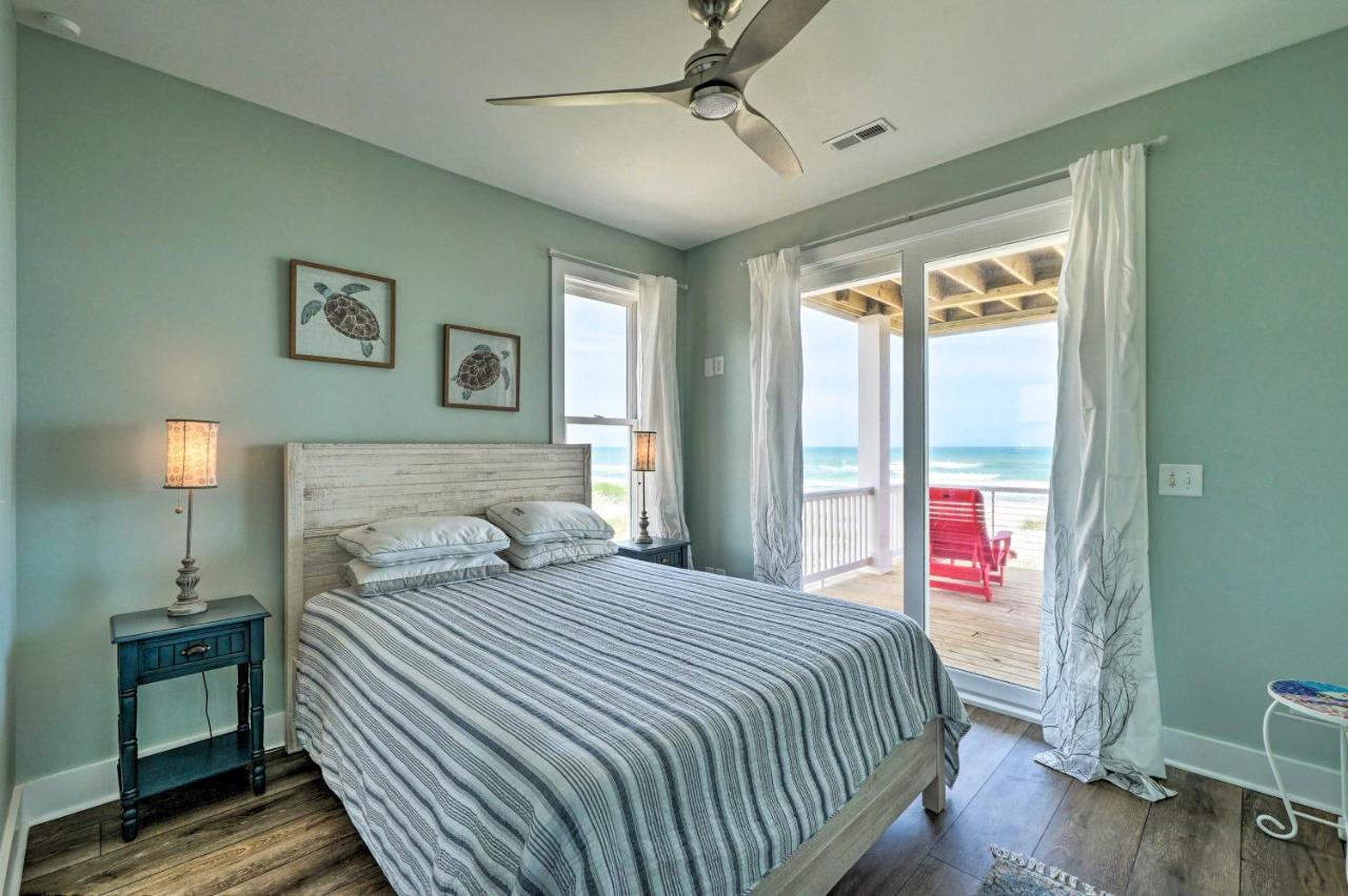 Beachfront Oasis With 2 Large Decks, Bbq And Views! Topsail Beach Eksteriør bilde