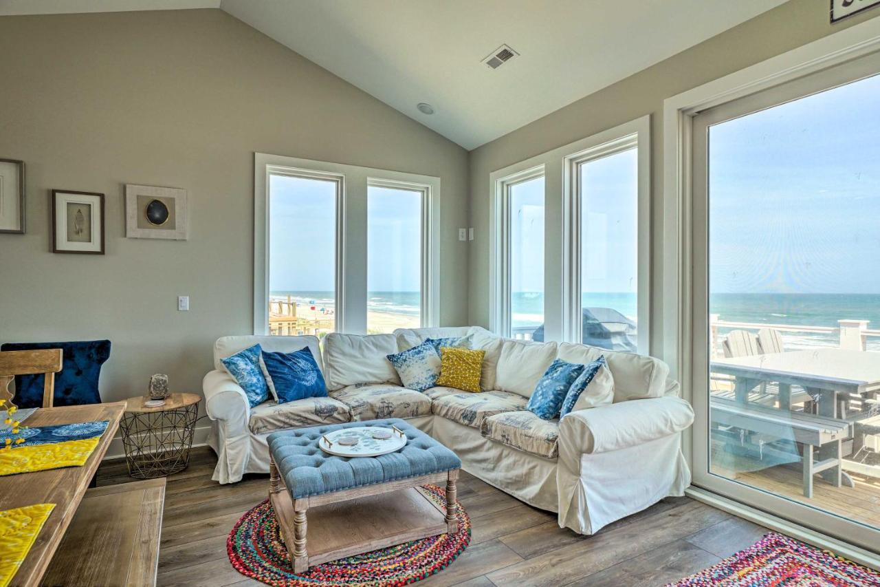 Beachfront Oasis With 2 Large Decks, Bbq And Views! Topsail Beach Eksteriør bilde