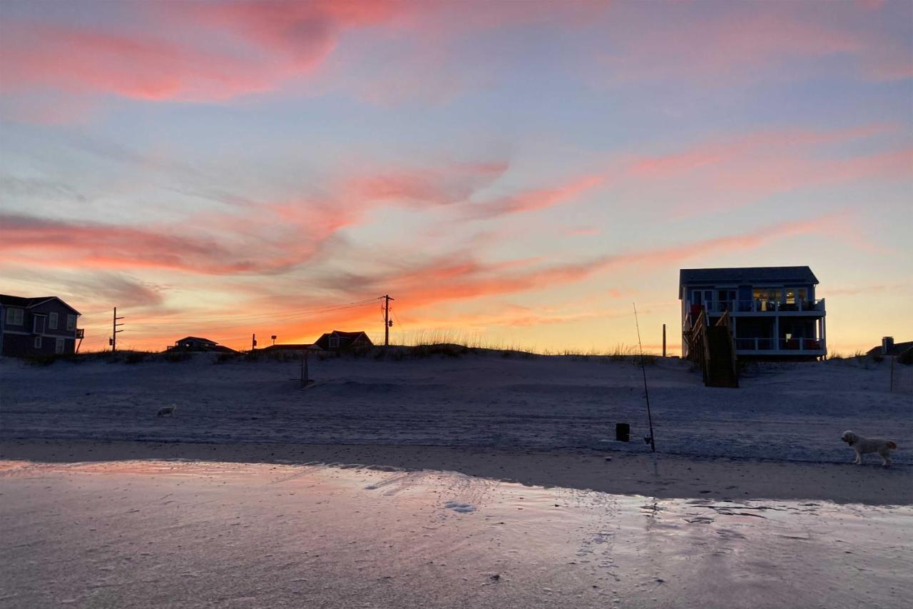 Beachfront Oasis With 2 Large Decks, Bbq And Views! Topsail Beach Eksteriør bilde